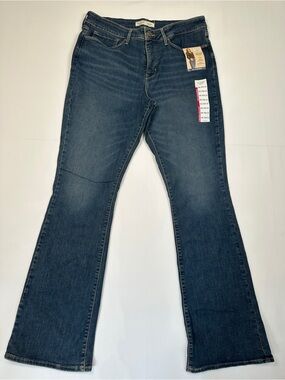Levi Strauss Signature Totally Shaping Bootcut Jeans Blue NWT Size 18 W34 L32